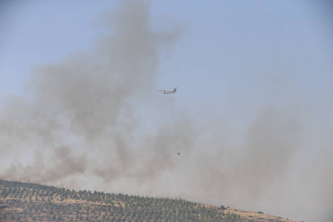 Kahramanmaraş'taki orman yangını kontrol altına alındı 10